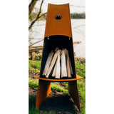 Fire Pit Art Vesuvius 21” With Logs