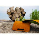 Accessories - Fire Pit Art Wings Of Flight - Artisan Log Rack (WOF)