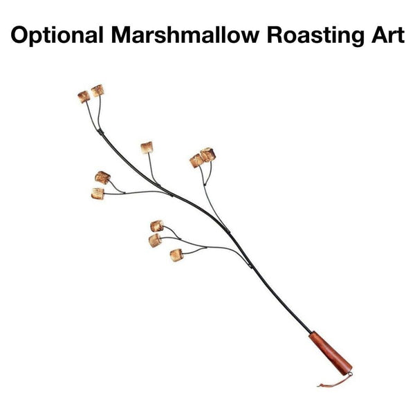 Optional Marshmallow Roasting Stick - close-up view