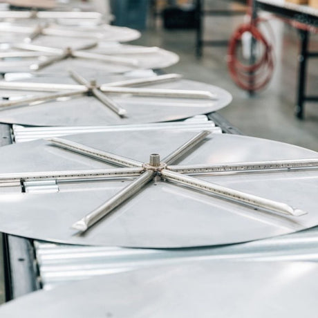 firgear snowflake burning spur burner with round pan