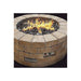 Round Fire Pit with Burning Spur