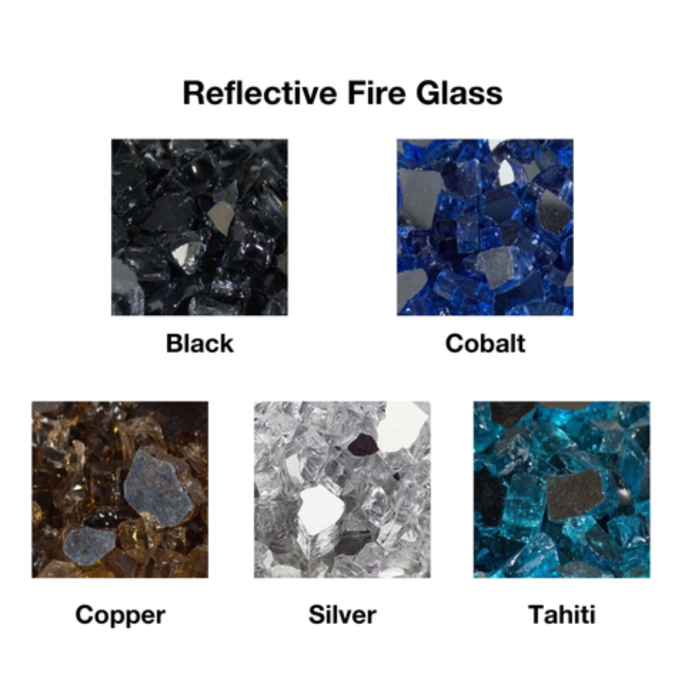 Firegear Reflective Fire Glass for Gas Fire Pits