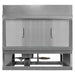 Firegear Kalea Bay Free Standing Outdoor Linear Gas Fireplace with Cover