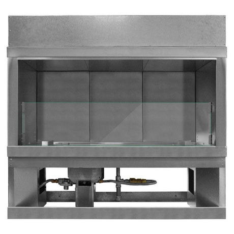 Firegear Kalea Bay LED Free Standing Outdoor Linear Gas Fireplace