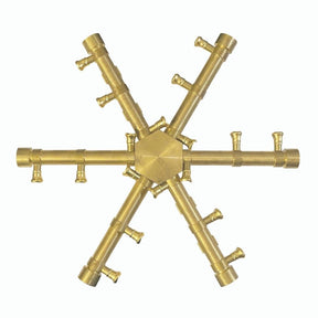 Firegear Pro Series Burning Spur - Brass Gas Burner