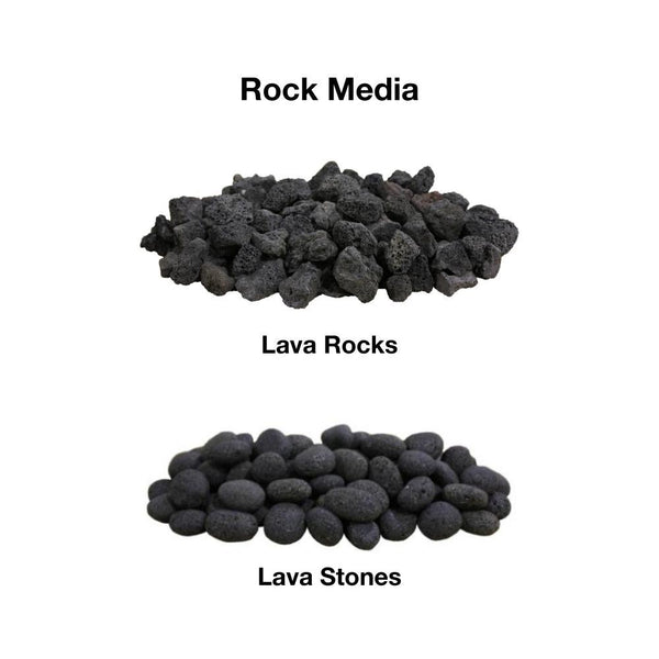 Firegear Rock Media for Gas Fire Pits