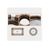 Firegear Stainless Steel Flex Frame for Fire Pits