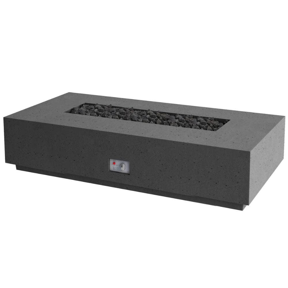 Firegear Sanctuary 76" Rectangular Concrete Gas Fire Pit Table