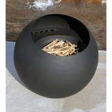 focus bubble wood burning fire pit