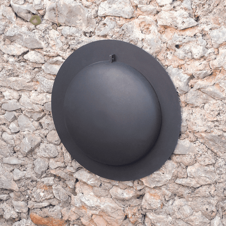 Focus Sigmafocus Wood Burning Fire Pit Grill folded up