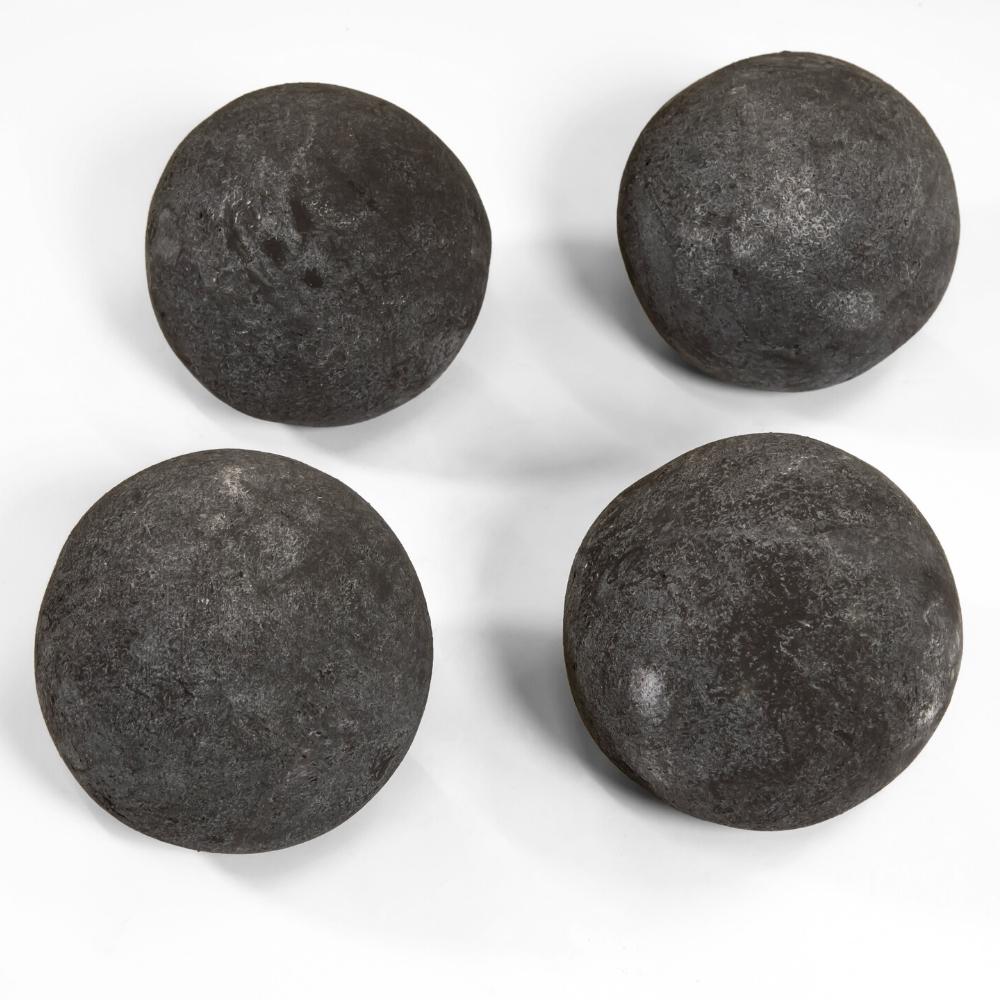 Grand Canyon Black Cannon Balls for Gas Inserts and Burners