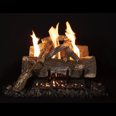 Grand Canyon Weathered Oak Vent-Free Indoor Gas Log Set