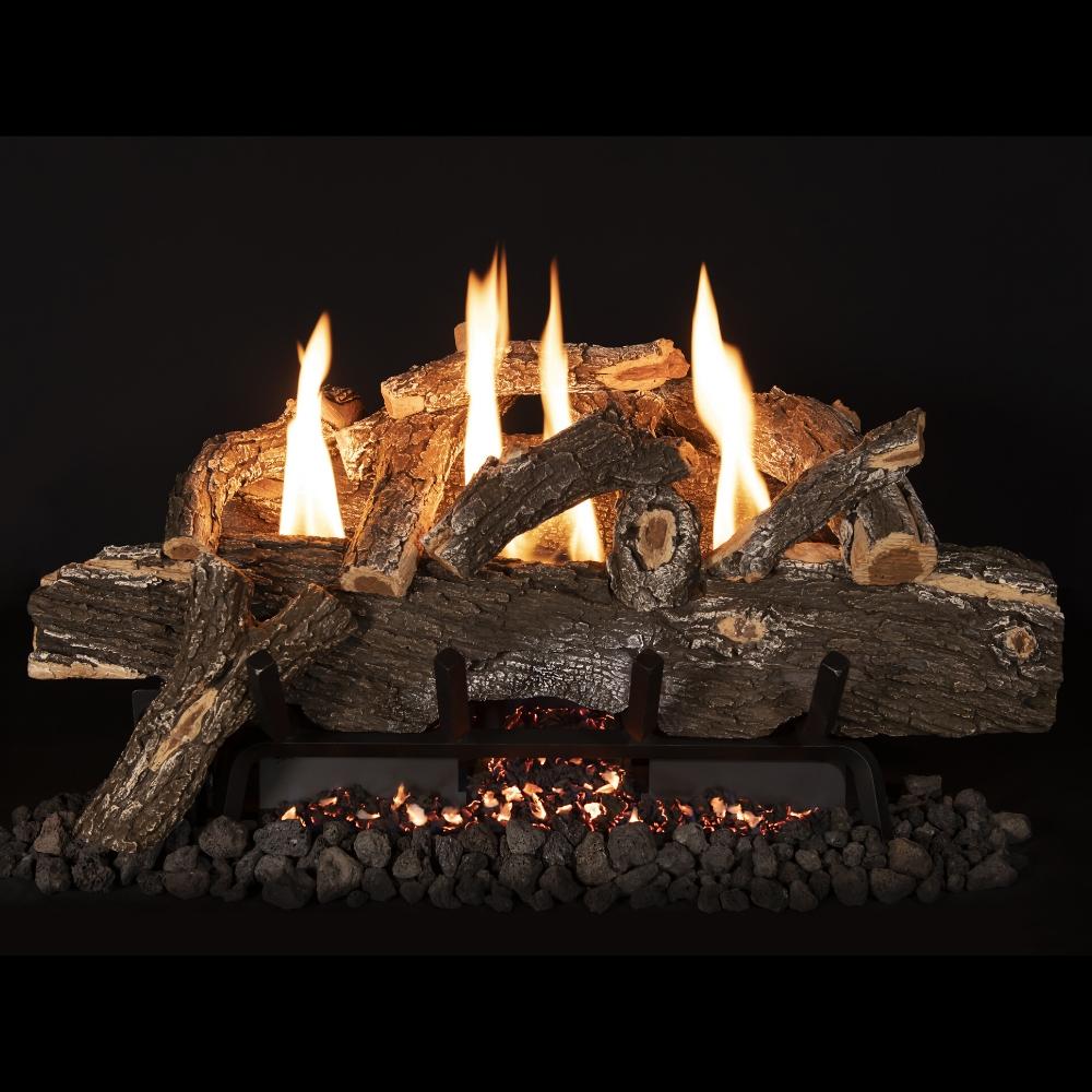 Grand Canyon 30" Weathered Oak Vent-Free Indoor Gas Log Set