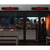 Heatscope Black Pure 2400W Electric Patio Heaters Wall Mounted