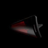 Heatscope Black Pure 2400W Electric Patio Heater Angled View