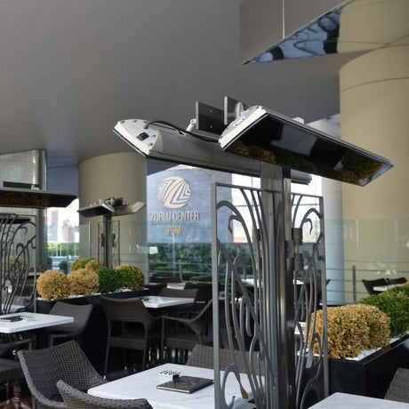 Heatscope Vision 65" Black Installed Indoors