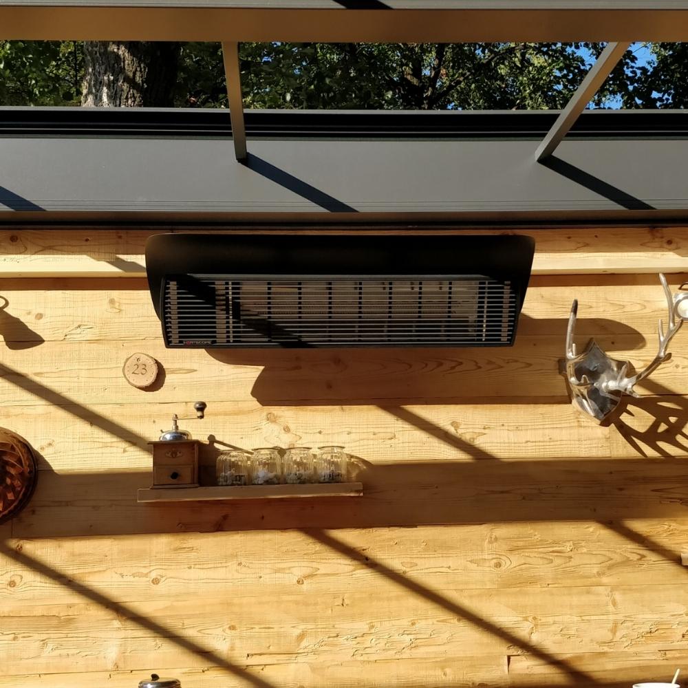 Black Spot 2800W Heater with Weather Shield