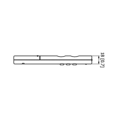 Heatscope Wi-Fi Wall Mount Switch Depth