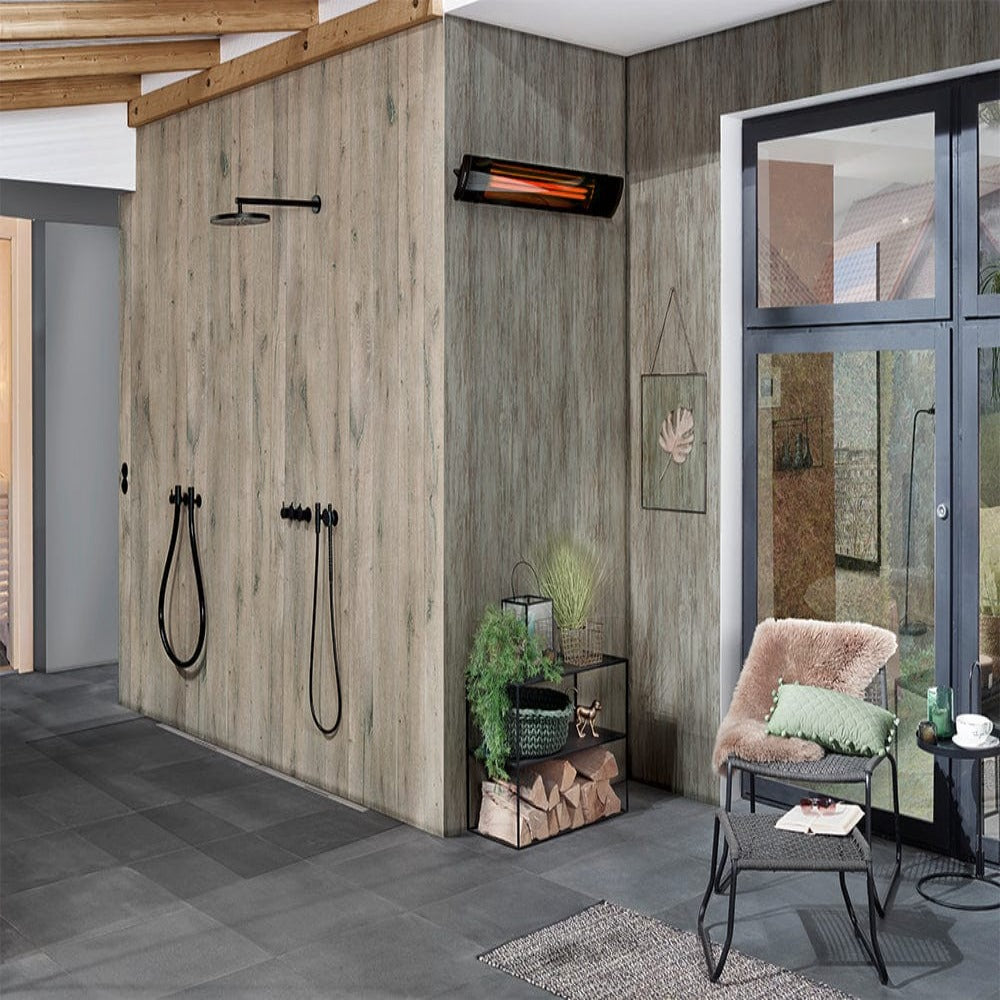 Heatscope Pure 41-Inch Dual Element 3000W 240V Infrared Electric Heater with WiFi in Patio