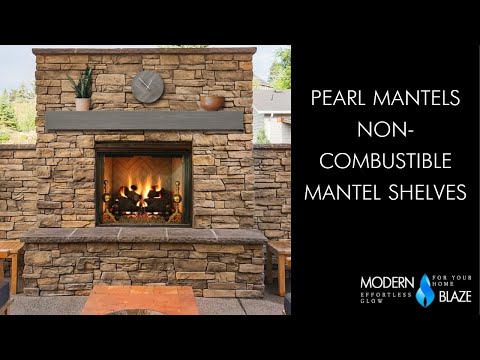 Pearl Mantels Non-Combustible Mantel Shelf Installation