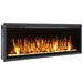 Huntington Fireplaces Sparkling Series Electric Fireplace with crystals & yellow flames