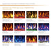 Huntington Fireplaces Sparkling Series Customizable Flame Display