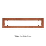 copper flush mount frame