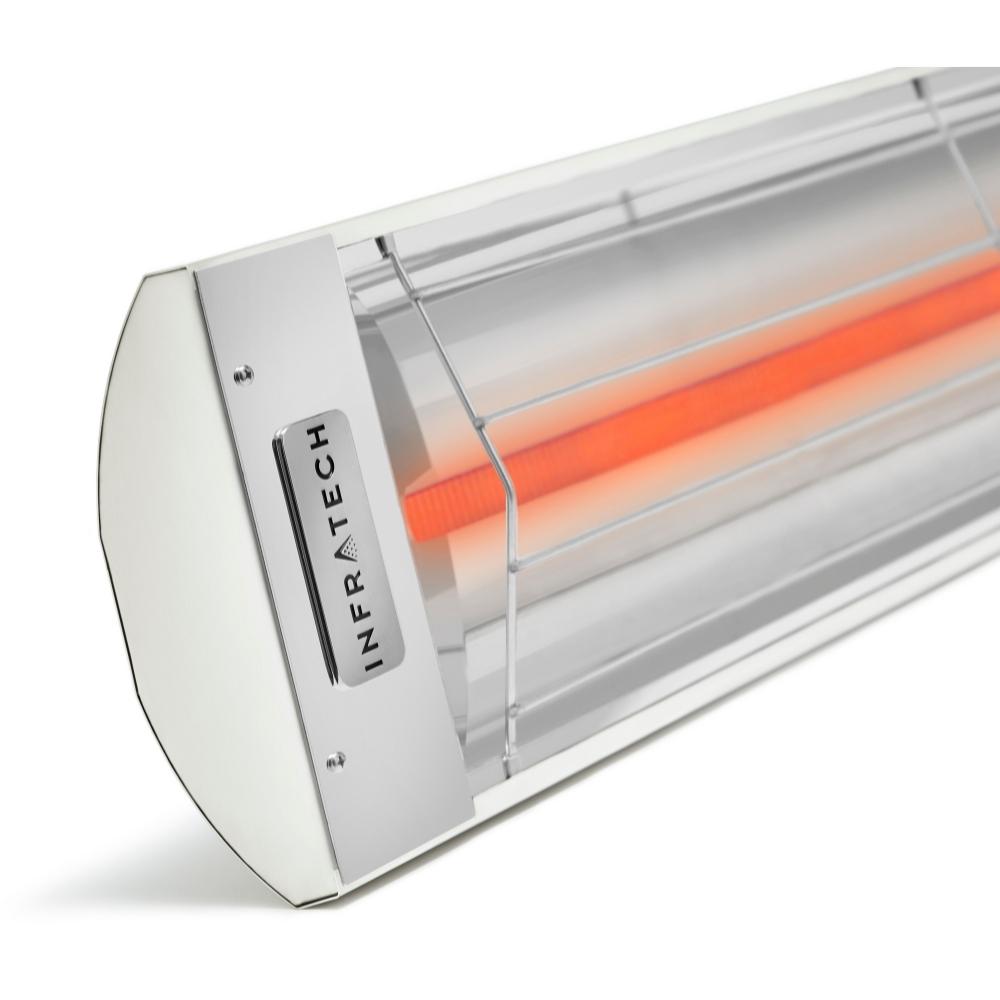 Infratech C Series 33" 1500W Single Element Infrared Electric Heater in White