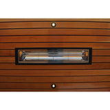 Infratech Flush Mount Frame for W or WD Series Heaters black