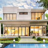 Wall Mounted Infratech Heaters with Black Contemporary Fascia