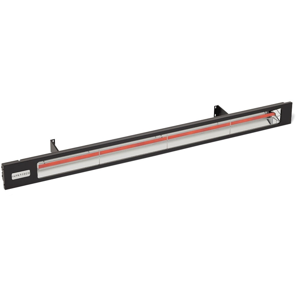 Infratech SL Series 29" Single Element 1600W 120V Infrared Electric Heater - Black Housing
