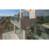 Infratech SL Series 63" Electric Heater wall-mounted on outdoor balcony