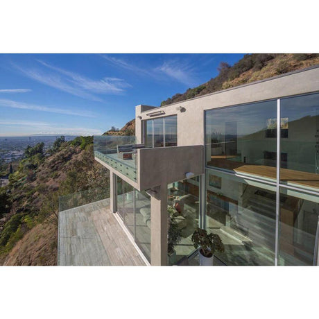 Infratech SL Series 63" Electric Heater wall-mounted in outdoor balcony