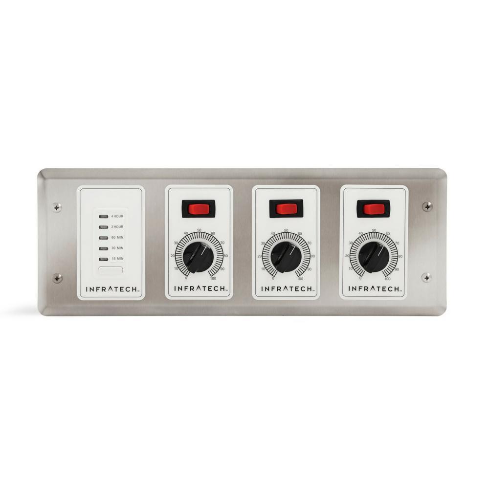 Infratech Solid State Controls – 3 Zone Analog Controller with Digital Timer
