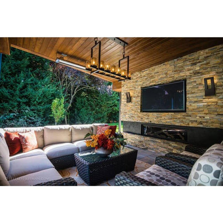 Infratech W Series 33" Single Element 1500W in open air patio setting