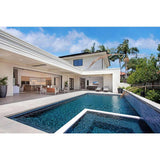 Infratech W Series heater flush mounted in poolside patio