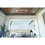 Infratech WD Series 33" flush mounted heater with tongue and groove frame installation