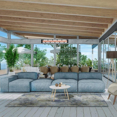 Infratech Heater with Infratech Motif Craftsman Decorative Fascia Kit