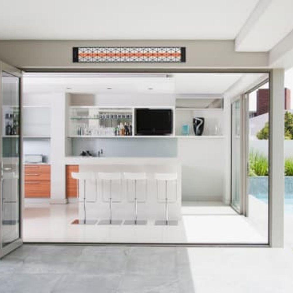 Wall Mounted Infratech Heaters with Mediterranean Decorative Fascia