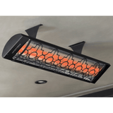 Infratech black heater with Mediterranean motif kit