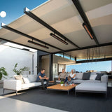 Family Gathering with Infratech SL Heaters Overhead