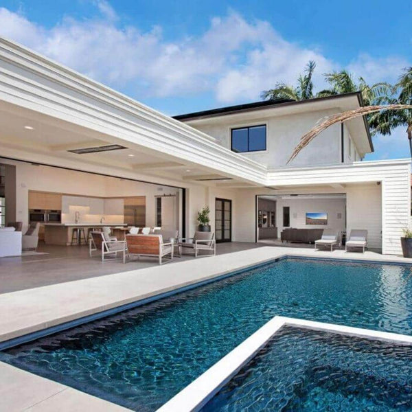 Infratech W Single Element 4000W Flush Mounted Infrared Electric Heater by the pool