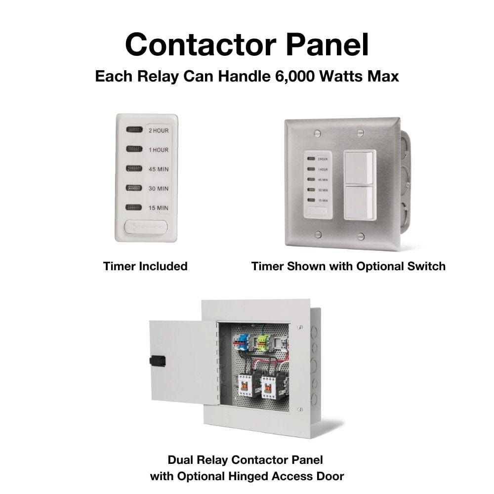 Cotactor Panel Can handle 6,000 Watts Max