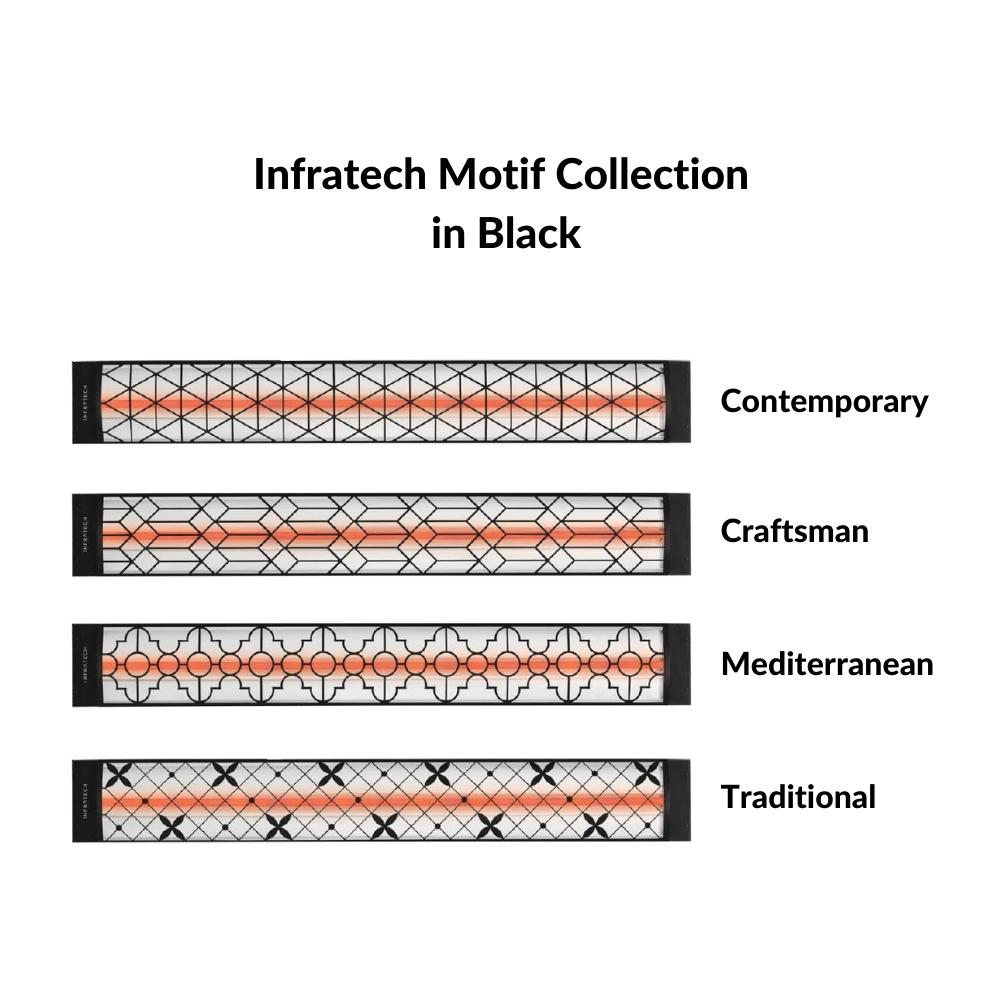 Infratech Motif Collection in Black