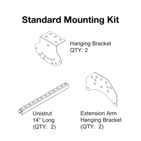 Standard Mounting Kit for IR Energy Habanero Gas Patio Heaters