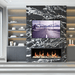 litedeer homes latitude ZEF55 55-inch built-in electric fireplace in modern living space