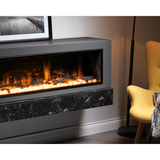 litedeer homes latitude ZEF45 45-inch built-in electric fireplace floating installation