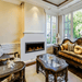 litedeer homes latitude II electric fireplace in living room