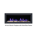  litedeer homes ZEF48 latitude II 48-Inch electric fireplace with violet blue flames