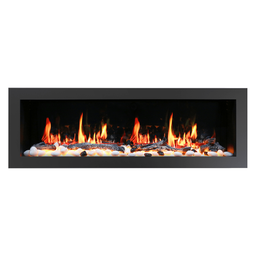 litedeer homes ZEF58 latitude II 58-Inch electric fireplace with natural flames
